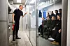 LÆRER: Lasse Herttua er instruktør for flere kull med nye kabinansatte i SAS hvert år. Selv har han erfaring som røykdykker.