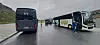 OVERTAR: Utenlandske turbusser overtar mer og mer av markedet. Her er en belgisk buss.
