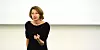 FOREDRAG: Silvija Seres fra Technorocks pratet om teknologi og ledelse på LOs IKT-konferanse.