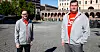 SOMMERPATRULJEN BLIR SPESIELT VIKTIG I ÅR: Ungdomsrådgiver i LO Bjarne Lagesen og LO-leder Hans-Christian Gabrielsen sier at årets sommerpatrulje blir viktigere enn på lenge.