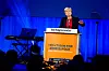 PÅ TALERSTOLEN: Erna Hagensen åpnet forbundets 39. ende landsmøte ved å holde sin siste tale som leder.