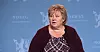 Dersom vi tar et krafttak nå, er det mye større sjanse for at vi kan få en normal julefeiring med storfamilien, sier statsminister Erna Solberg (H