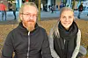 PENSJONSKAMP: Leder i Elektrikernes Fagforening, Eystein Garberg, vil kjempe for at Anita Gjersvold (21) skal få bedre pensjon. Den kampen kan starte i tariffoppgjøret til våren.