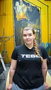 RASTLØS: Stine Søreng Haugen er for rastløs for kontorjobb. Industrien passet bedre.