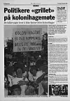 KOLONIHAGESAKEN: Ved jevne mellomrom dukker diskusjonen opp om Oslo trenger kolonihager eller om tomtene bør brukes til boliger. Her fra Dagsavisen i 1999.