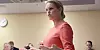 HOS BI: Ingvild Smines Tybring-Gjedde holdt foredrag om på BI tirsdag forrige uke.
