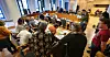 AVSLUTNING:  Nær samtlige saksøkere tilstede i rettssalen under behandlingen i lagmannsretten i 2019.