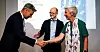 Olje- og energiminister Terje Aasland, NHO-leder Ole Erik Almlid og LO-leder Peggy Hessen Følsvik.
