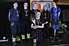MEDALJER TIL ALLE: F.v. Tor-Inge Ulstein fra Tussa Installasjon, Henrik Haaverstein fra Kreatel, Bjørn Ivar Hillestad fra Installatøren Oslo, tredjeplassvinner Anette Desireé Waagsbø Skram fra El 24, andreplassvinner Agnar Grøtting fra Elteam i Trondheim – og foran selveste førsteplassvinner Fredrik Vehus Skjerve fra NTE Elektro.