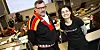 Jan Erik Henriksen var en av flere som lot seg begeistre og inspirere av Sherry Hakimnejad da Den internasjonale sosialarbeiderdagen ble markert på Oslo Met.