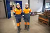 OPPLÆRING: May Britt Sjøthun og Evy Forthun gleder seg til det nye anlegget kommer i drift i mai.
