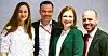 AUF-leder Ina Libak (fra venstre), Tomas Norvoll, Ida Pinnerød og Arild Grande går sammen om en lærling-garanti.