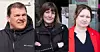 TRE TIL TO PLASSER: Raymond Alstad, Elisabeth Sundset og Lena Reitan kjemper om å bli nestledere i Handel og Kontor.