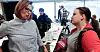DEBATT: HK-leder Trine Lise Sundnes og bransjerådsleder Charlott Pedersen hadde ulike synspunkter i diskusjonen om forbundets tariffpolitikk. Representantskapet ble til slutt enige om en enstemmig uttalelse.