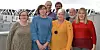 SPENT: Arrangementskomite bak årets Rogalandskonferanse består av Kari Marie Pedersen (foran f.v.) fra FO, Birit Waage fra LO i Stavanger og omegn, Kristin Hebnes fra Fagforbundet, Turid Kalvig Sola fra Fagforbundet, Jo Jenseg (bak t.v.) fra LO i Stavanger og omegn, Odd Helge Henriksen fra LO Stat og Trond Helland fra LO Kommune.