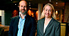 Ole Magnus Theisen og kollega Lauren Celeste Burger fra Arbeidstilsynet jobber med «teknostress» for tiden . De fortalte om dette og sin Utsikt-rapport om framtidens arbeidsliv på EL og ITs sentrale arbeidslivskonferanse denne uka.