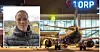 KUTTER: – Det går akkurat rundt økonomisk, forteller flyplassarbeider Nicholas Pedersen. Han er permittert over 80 prosent fra jobben i Widerøe på Torp flyplass i Sandefjord.