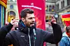 SLÅSS: Vi skal slåss for å forlenge ordningene for de permitterte, lovte Rødts Bjørnar Moxnes. Han mener terskelen for å få dagpenger må senkes, ikke heves.