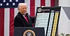 USAs president Donald Trump viste onsdag fram en liste med land og hvilke tollsatser deres varer blir ilagt.