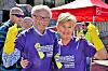 RENHOLDERNES DAG 2018: LO-sekretær Terje Olsson og forbundsleder Erna Hagensen viser solidaritet med renholderne.