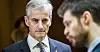 Partilederne Jonas Gahr Støre i Arbeiderpartiet og Bjørnar Moxnes i Rødt.