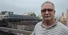 Fra FLT-leder Ulf Madsens kontor kan en så vidt skimte LOs kontorer.