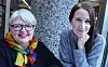 May Britt Christensen: (til venstre) og Christine Bar fra AOFs opplæringskontor reagerer på at et utvalg foreslår å legge ned kontor- og administrasjonsfaget.