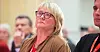 Forbundsleder Jane B. Sætre i Norsk Jernbaneforbund (NJF)