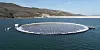 SOL PÅ SJØ: Flytende solkraft på Bana-reservoaret i Albania. Nå har Statkraft startet kraftproduksjon fra anlegget.
