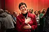GLAD OG NYVALGT: Henriette Jevnaker rett etter valget torsdag der hun ble LOs nye 1.nestleder.