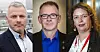 Tom-Rune Klemetsen (leder av NTL Forsvaret), Tor Olav Kvål, (leder i NTL Kystverket) og Elisabeth Steen (leder av NTL NAV) hadde en høne å plukke med statens personaldirektør på NTL-landsmøtet torsdag.