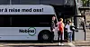 BUSS FOR TOG: Kristian Norvik er en av mange bussjåfører som har fraktet togpassasjerene når togstrekningene har blitt stengt.