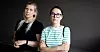 Jurgita Slionyte (t.v.) kjemper for at Zara-ansatte som Alina Marin får full lønn i tre måneder under sykdom, en rettighet de har hatt i over to år.