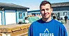 22 år gamle Sander Olsen er klubbleder på Berlevåg Bygg.