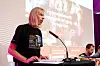 INNLEDER: Trond Løvstakken, leder i olje- og anleggsutvalget, redegjør for aktiviteten i utvalget siden forrige landstariffkonferanse.