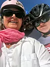 UT PÅ TUR: Eline Stien og familien tar med seg sønnen Fredrik ut på tur så ofte som mulig.
