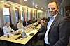 Yngve Carlsen, leder i Norsk Cockpitforbund. Bildet er fra forbundets første årsmøte, i november 2015.
