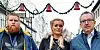 MÅ FINNE NOE ANNET Å GJØRE: F.v. Mats Kristoffersen, Monica Karlsen og Kjell Oddvar Bendiksen mister jobben når arbeidsplassen legges ned 1. januar.