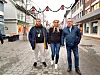 UGREI JULEGAVE: At Telenor bestemte seg for å legge ned avdelingen i Harstad like før jul var litt dårlig timining. Men de skal komme seg velskinnet gjennom det. F.v. Mats Kristoffersen, Monica Karlsen og Kjell Oddvar Bendiksen.