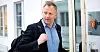 UTÅLMODIG: NFF-leder Asle Aase på vei inn til mekling under statsoppgjøret 2019.