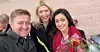De nye statssekretærene, Truls Wickholm og Maria Schumacher Walberg, sammen med statsråd i Arbeids- og inkluderingsdepartementet, Hadia Tajik, på Slottsplassen.
