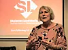 HAR LEVERT KRAV: Forbundsleder Anne Finborud i Skolenes landsforbund overrakte krav ved oppstart av høstens arbeidstidsforhandlinger.