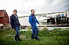 HELLIGVÆR: Små fiskevær kan miste sitt livsgrunnlag om strukturering i sjarkflåten blir et faktum, mener Eirik og Marius Rånes.