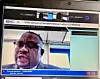 MISFORNØYD: Zimbabwes arbeidsminister Paul Mavina var ikke spesielt fornøyd med de harde uttalelsene fra ILOs «name and shame»-komités om hvordan myndighetene behandler fagforeningsfolk. Zimbabwes brudd på konvensjoner har i årevis vært oppe til diskusjon i komiteen.