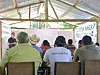 ÅRSMØTE: Norsk Folkehjelps landsjef i Honduras, Roberto Barra, snakker på organisasjonen MADJs årsmøte i desember 2016.