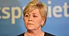 Frp-leder Siv Jensen truer med å kaste regjeringen dersom Frp ikke får forhandle om iskanten.