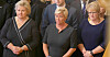 Erna Solberg, Siv Jensen og Trine Skei Grande.