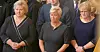 Erna Solberg, Siv Jensen og Trine Skei Grande.