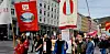 KULTURSTREIK: Fra kulturmarsjen i Bergen.
