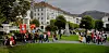 KULTURSTREIK: Fra kulturmarsjen i Bergen.